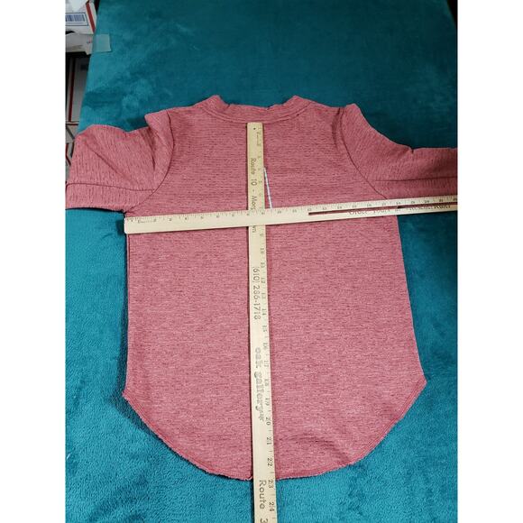 Nike Top Size Extra Small Womens Pink Performance Running Ladies Dri Fit Logo - Picture 6 of 8